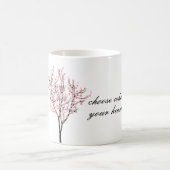 桜の花  コーヒーマグカップ (中央)