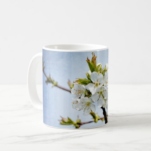 桜の花 コーヒーマグカップ (正面左)