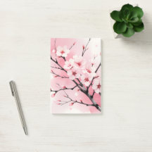 桜の花 サクラノート | エレガントなピンクの水彩画