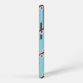 桜の花、サクラ、ピンクの花柄 SAMSUNG GALAXYケース (右側面)