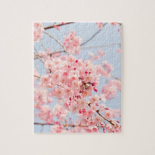桜の花 ジグソーパズル (縦)