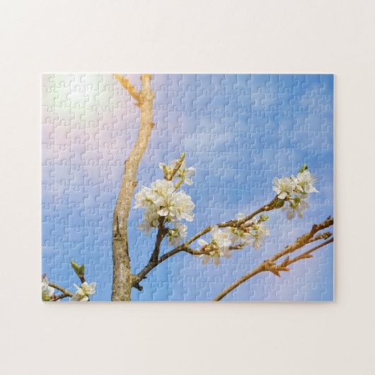 桜の花 ジグソーパズル (横)