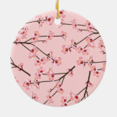 桜の花 セラミックオーナメント (裏面)