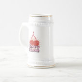 桜の花 ビールジョッキ (正面左)