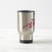 桜の花 ピンクの花 トラベルマグ (中央)