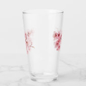 桜の花 ピンク タンブラーグラス (左)
