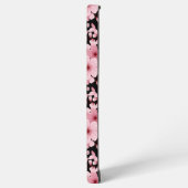 桜の花 フローラル柄デザイン SAMSUNG GALAXYケース (左側面)