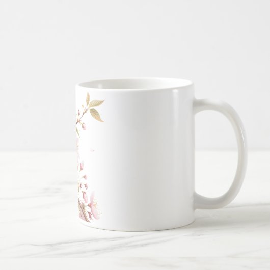 桜の花 フローラル クラシック マグカップ (右)