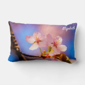 桜の花 ランバークッション (裏面)