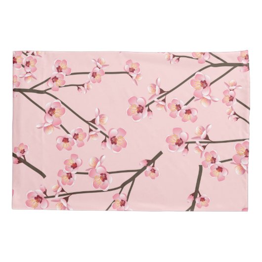 桜の花 枕カバー (裏面)