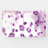 桜の花 横断幕 (横)