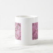 桜の花 淡いピンクの層 コーヒーマグカップ (中央)