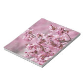 桜の花 淡いピンクの層 ノートパッド (回転)