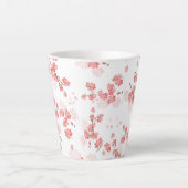 桜の花 2 カフェラテマグ (正面)