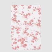 桜の花 2 ゴルフタオル (正面)