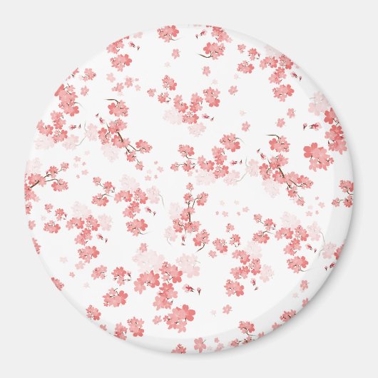 桜の花 2 マグネット (正面)