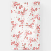 桜の花 2 横断幕 (縦)