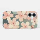 桜の花 iPhone 16ケース (裏面横)