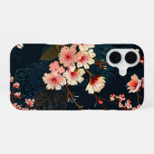 桜の花 iPhone 16ケース (裏面横)