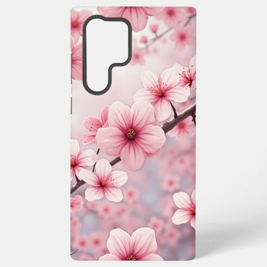 桜の花 SAMSUNG GALAXYケース (裏面)