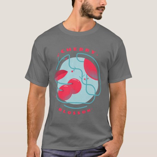 桜の花 Tシャツ (正面)
