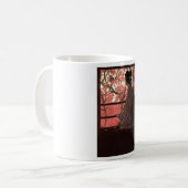 桜の芸者 コーヒーマグカップ (正面左)