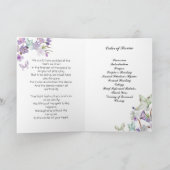 桜の蝶葬式プログラム プログラム (内部)