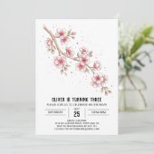 桜の誕生日 招待状 (スタンド正面)