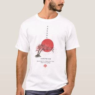 桜の驚き:東京のピンクに変わる! Tシャツ