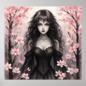 桜の魔女 ポスター (正面)