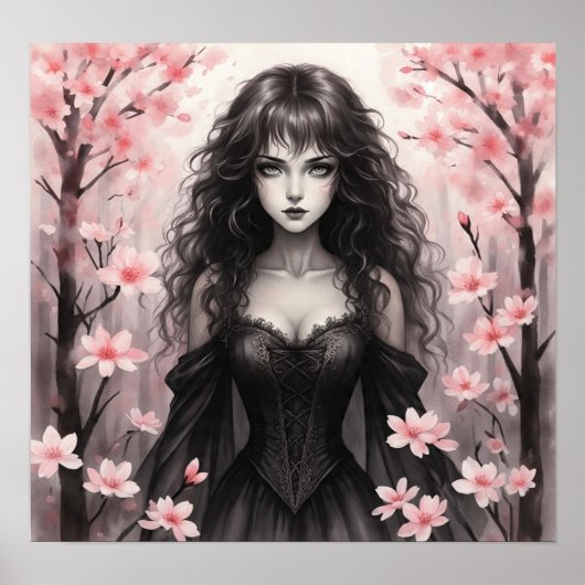 桜の魔女 ポスター (正面)