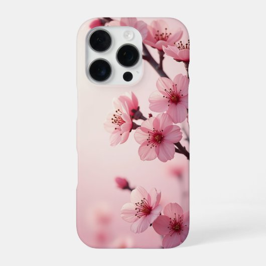桜のiPhoneケース iPhoneケース (裏面)