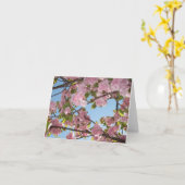 桜のnotecards カード (黄色い花)