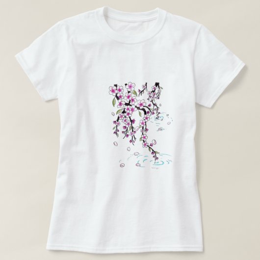 桜のTシャツ Tシャツ (デザイン正面)