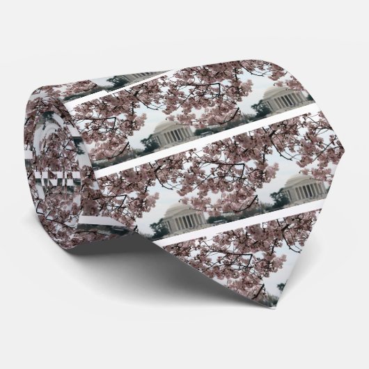 桜のWashington D.C. ネクタイ (ロール)