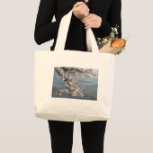 桜のWashington D.C. ラージトートバッグ (正面(商品))