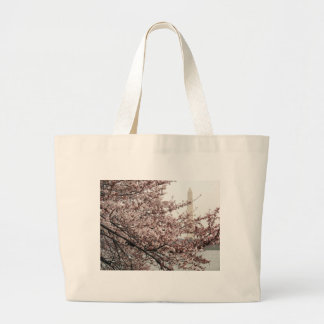 桜のWashington D.C. ラージトートバッグ