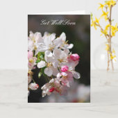 桜はすぐによく得ます カード (黄色い花)