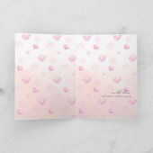 桜または桜のサンキューカード サンキューカード (内部)