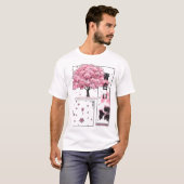 桜アニメ Tシャツ (正面フル)