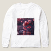 桜エレガントブロッサムフォンケース – Dreamy Japanes トライブレンドＴシャツ (デザイン正面)