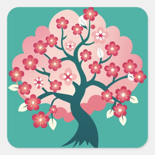 桜カスケード スクエアシール (正面)