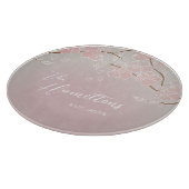 桜カスタム開花の設立年 カッティングボード (角)