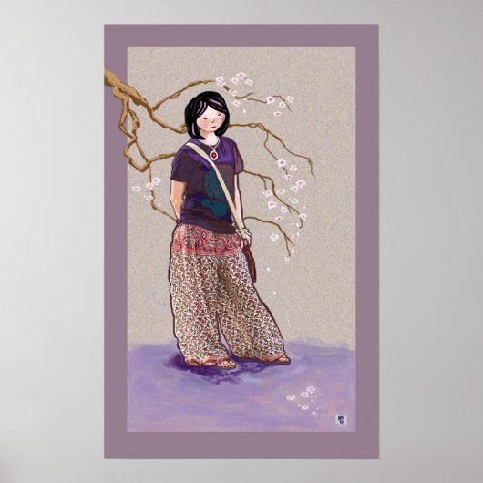 桜ガールバージョン3 ポスター (正面)