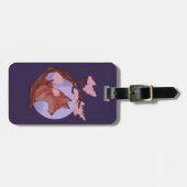 桜キツネ ラゲッジタグ (正面横)