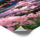 桜サンクチュアリ伝統的ー ポスター (角)