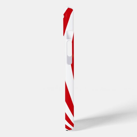 桜サンライズ禅ストライプさくらんぼ白い花 Case-Mate iPhoneケース (裏面 / 左)