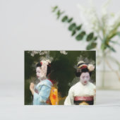 桜シークレットアート ポストカード (スタンド正面)