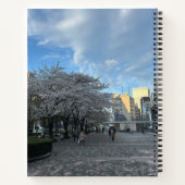 桜シーズンin新宿 ノートブック (裏面)
