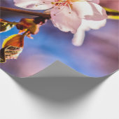 桜スタイリッシュの花 ラッピングペーパー (角)